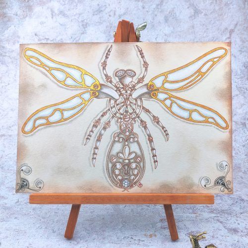 Libélula Steampunk